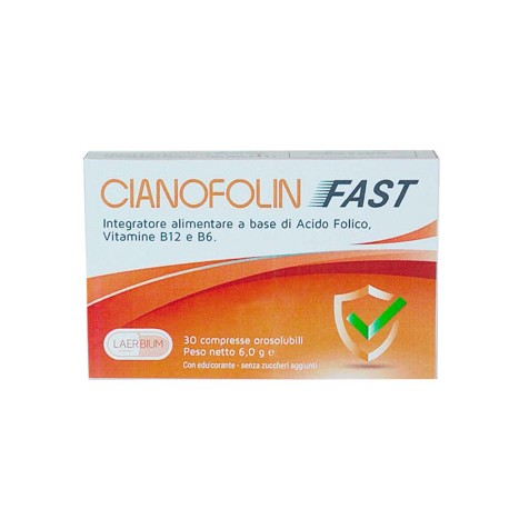 Cianofolin Fast Integratore per sistema nervoso 30 compresse