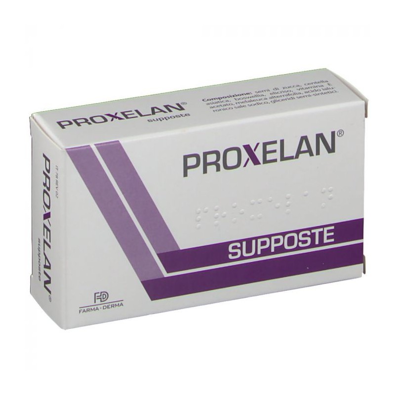 Farma Derma Proxelan Trattamento Per Prostatiti 10 Supposte 1241