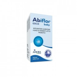 Aurora Biofarma Abiflor Baby Gocce Integratore con fermenti lattici 5 ml