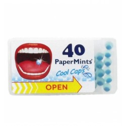 Paper Mints Cool Caps per alitosi 40 perle