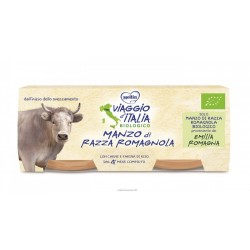 Melllin Viaggio Italia omogeneizzato manzo bio 2x80gr.