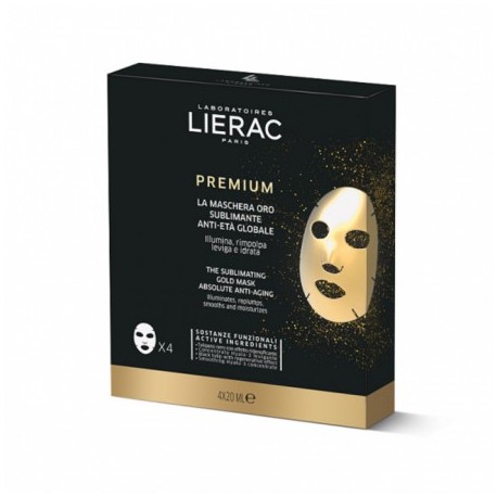 Lierac Premium Maschera Oro Sublimante antietà 4 x 20 ml