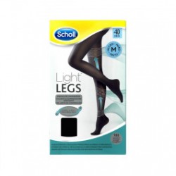 Scholl Light Legs 40 Denari Nero Collant taglia M 1 Pezzo