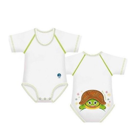 J Bimbi Body 4 Season Body in cotone con fantasia della tartaruga 1 pezzo