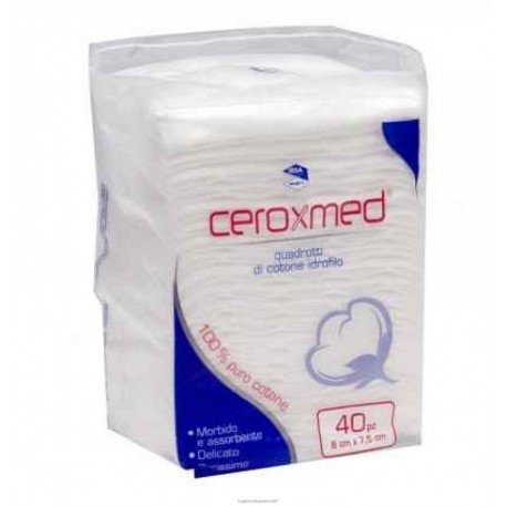 CEROXMED QUADROTTI COTONE 40PZ