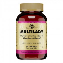 Solgar Multilady Integratore di vitamine per le donne 60 tavolette