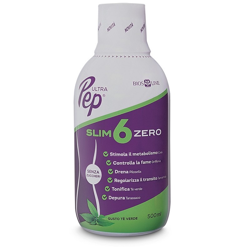 Ultra Pep Slim 6 Zero Te' Verde Bios Line 500 ml