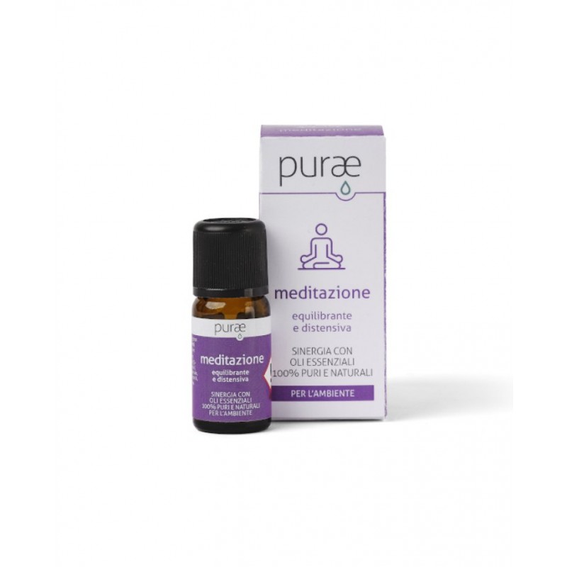 Purae Sinergia Con Oli Essenziali Meditazione 10 Ml