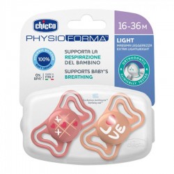 Chicco PhysioForma Light Love in Silicone 16-36 2pz