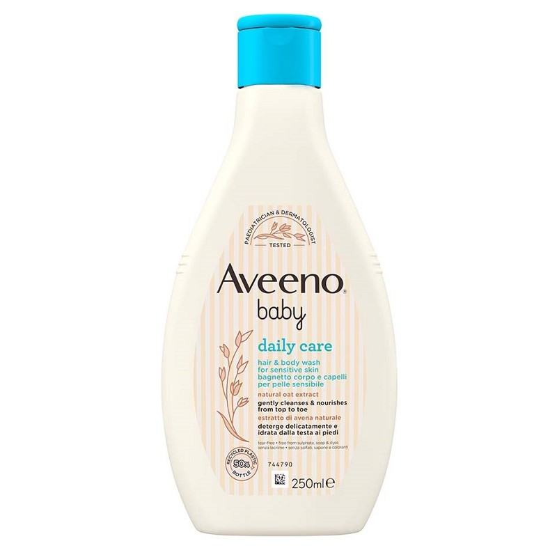 Aveeno Baby Bagnetto Testa Piedi 250 Ml