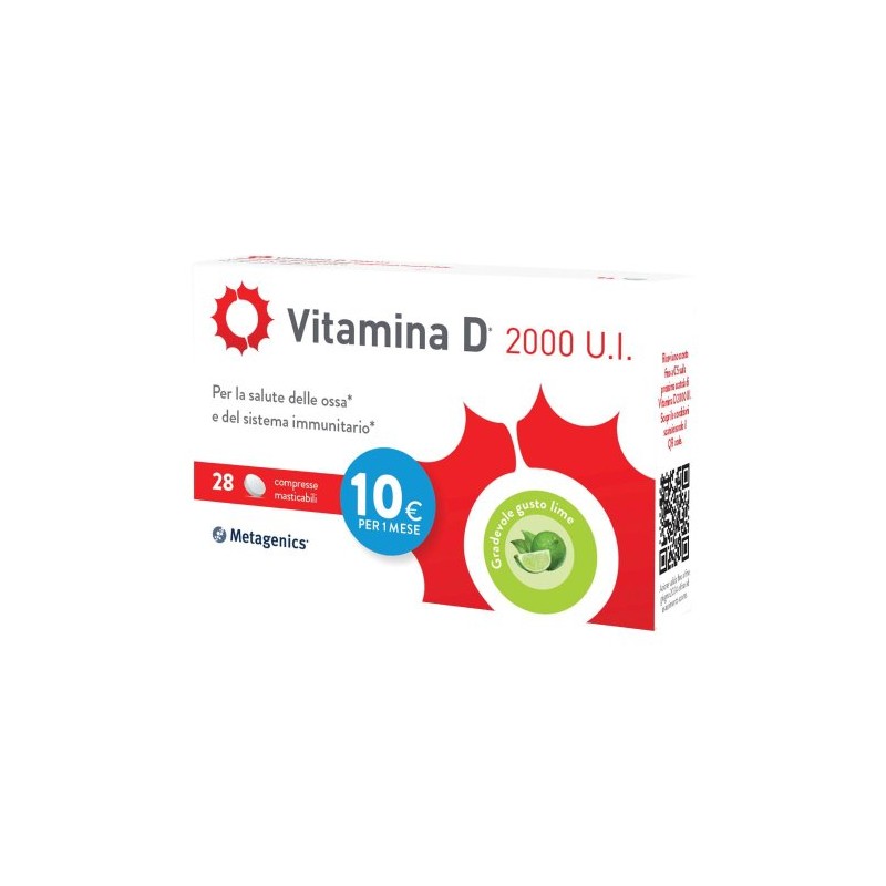 Vitamina D 2000UI 28 Compresse Masticabili