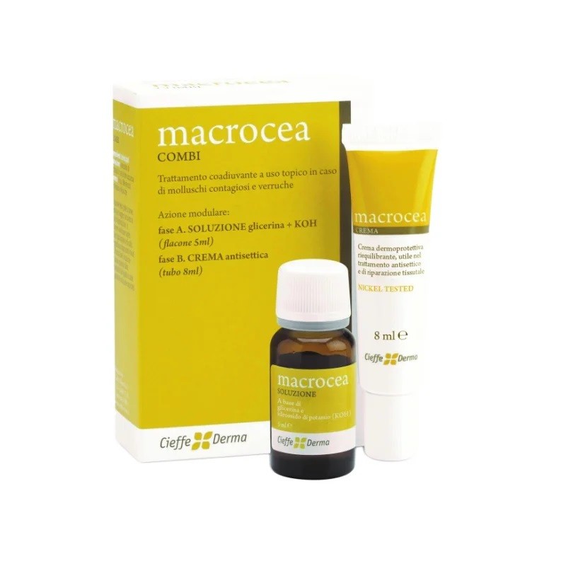 Macrocea combi soluzione 5ml + crema 8ml