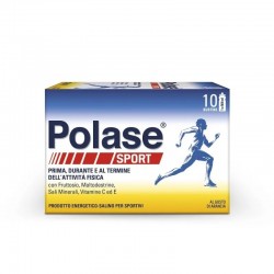 Polase Sport Gusto Arancia Integratore per Attività Fisica 10 Bustine