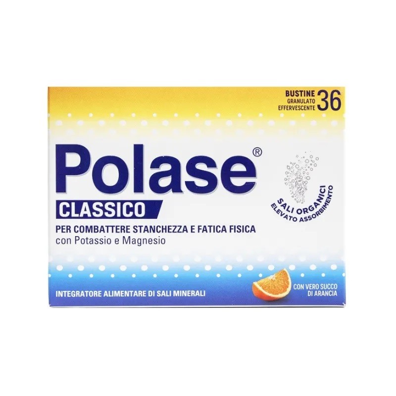 Polase Classico Gusto Arancia Integratore per Stanchezza 36 Bustine