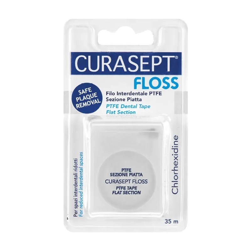 Curasept Floss PFTE Tape Clorexidina 35 M