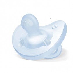 Gommotto Physioforma 2-6 M Silicone Azzurro Chicco