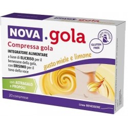 Nova-Gola Gusto Miele e Limone 20 Compresse