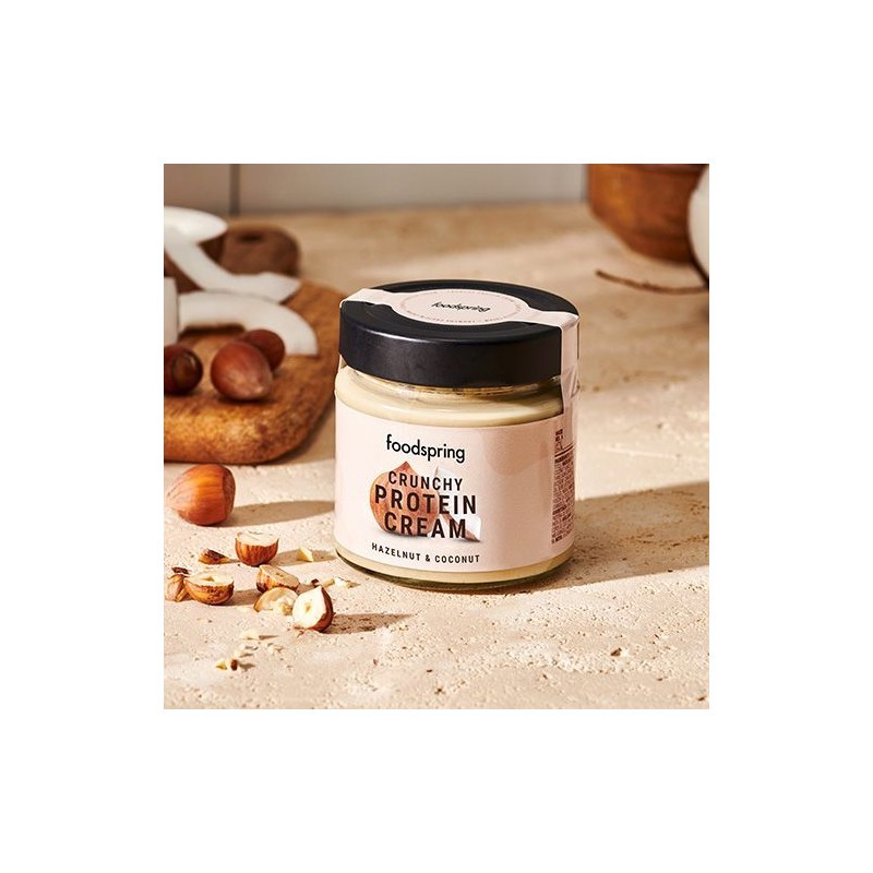 Foodspring Crema Proteica Crunchy Cocco/Nocciola