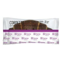 FarmaKeto Cornetto Variegato al Cacao 50 g