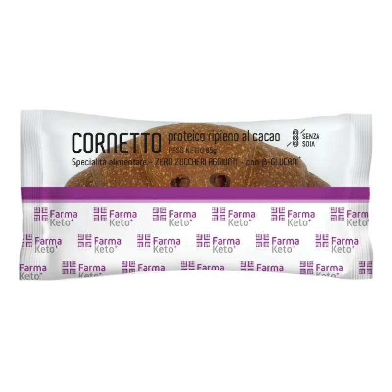 FarmaKeto+ Cornetto Ripieno Al Cacao 65g