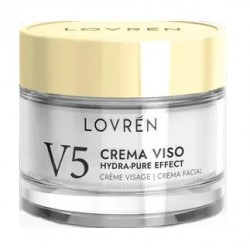 Lovren V5 Crema Viso Hydra Pure Effect Pelli Miste E Grasse 30ml