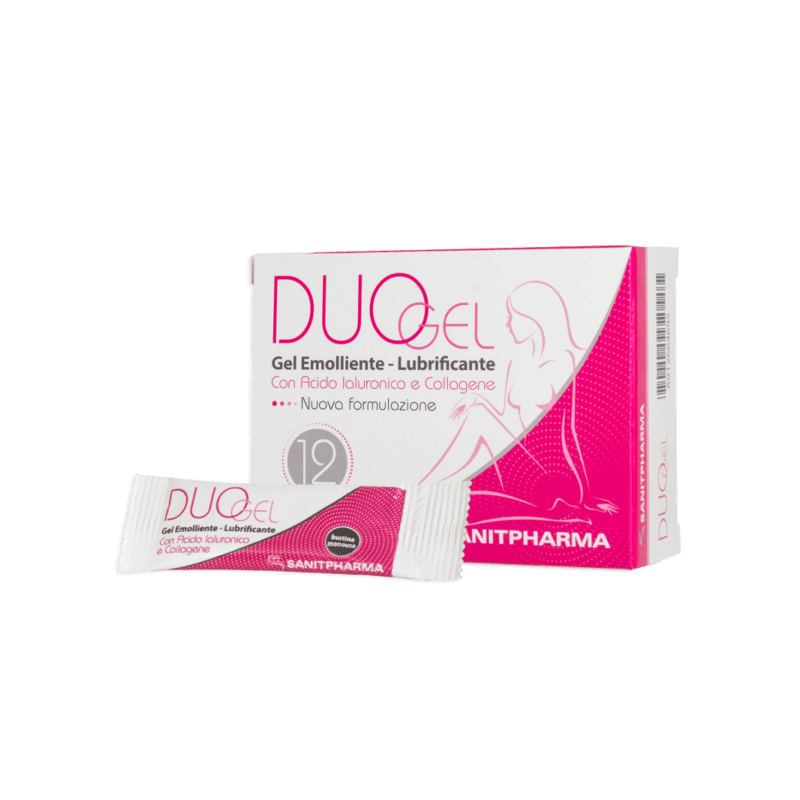 Duogel Gel Intimo Vaginale Emolliente E Lubrificante 12 Bustine da 4 ml