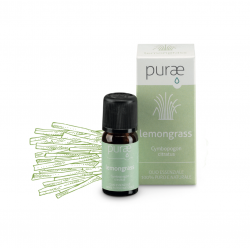 Purae olio essenziale lemongrass 10ml