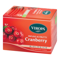 Viropa Infuso biologico al cranberry 15 Bustine