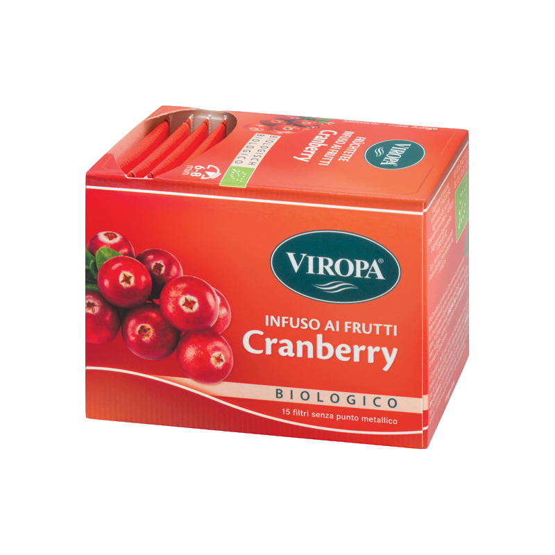 Viropa Infuso biologico al cranberry 15 Bustine