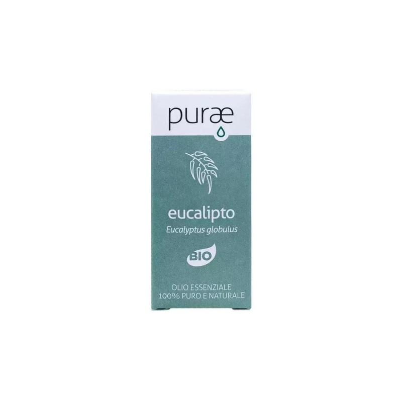 Purae Eucalipto Olio Essenziale Bio Foglie 10 ml