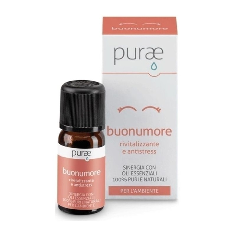 Purae Sinergia Con Oli Essenziali Buonumore 10 Ml