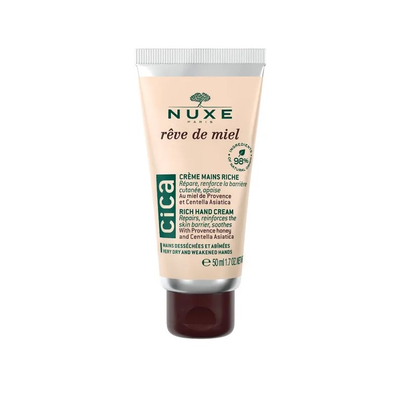 Nuxe Rêve De Miel Crema Mani Idratante Cica 50ml