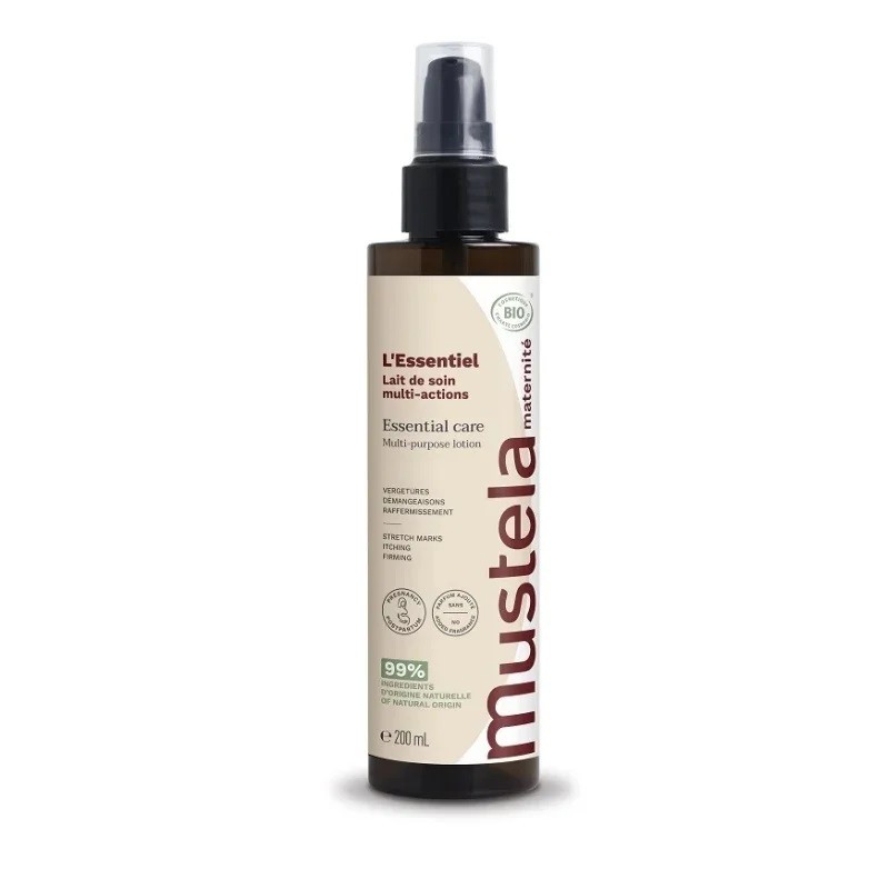 Essential Care Mustela Prodotto per Prevenire ed Eliminare le Smagliature 200 ml