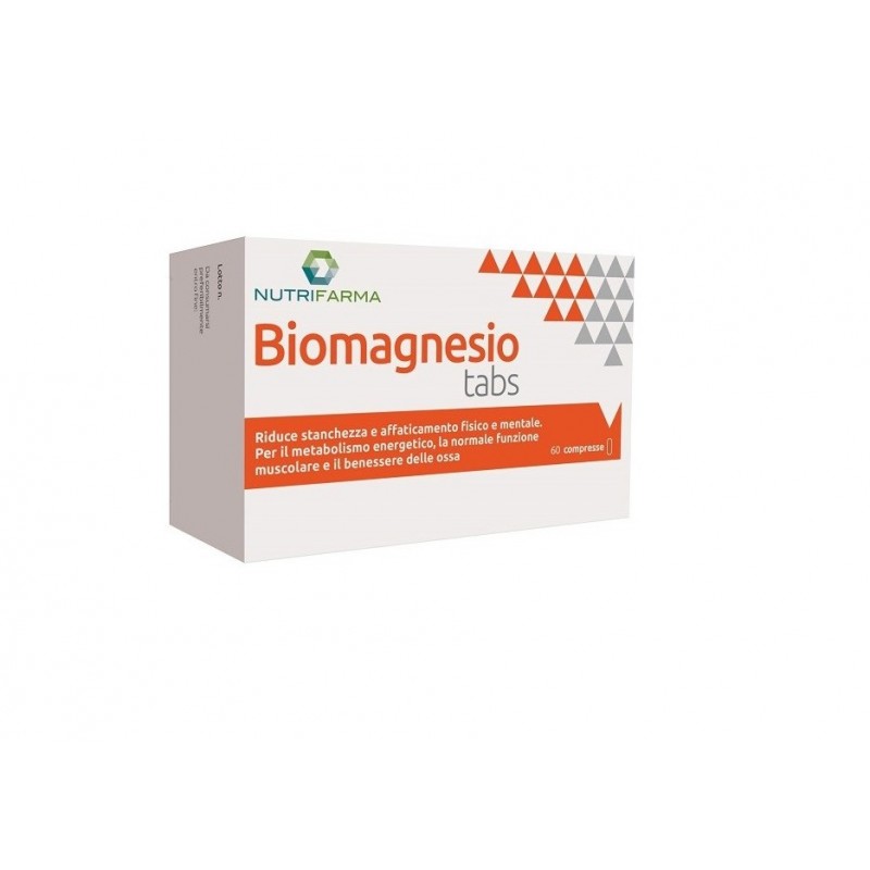 Biomagnesio Tabs 60 Compresse integratore per accelerare il metabolismo energetico