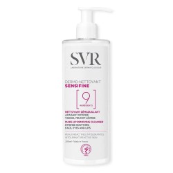 SVR Sensifine Detergente Struccante Lenitivo Intenso Viso Occhi E Labbra 400 Ml