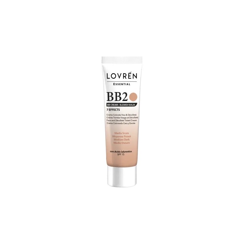 Lovren Essential BB Cream BB2 Tonalità Medio Scura 25ml