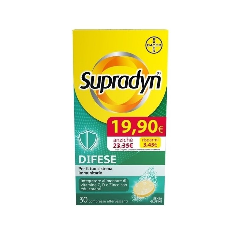 Supradyn Difese Adulto 30 Compresse Promo