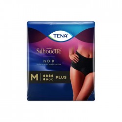 Tena Silhouette Noir Pannolone A Mutandina Assorbente Vita Alta Taglia M 9 Pezzi