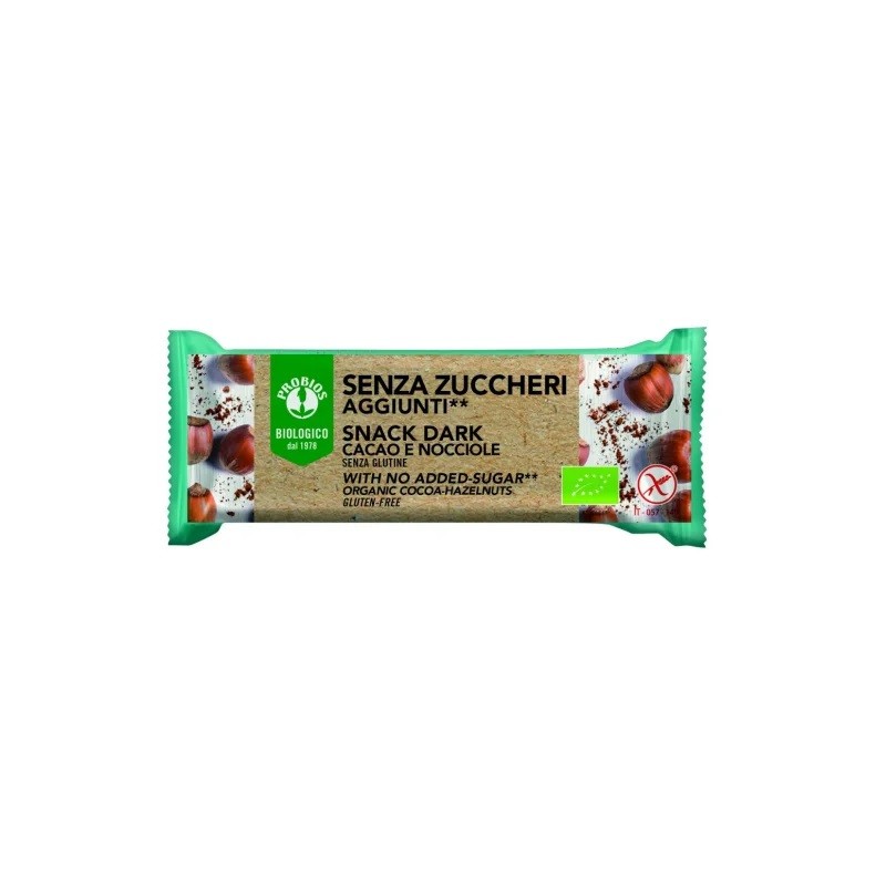 Probios Snack Dark Cacao e Nocciole 25g