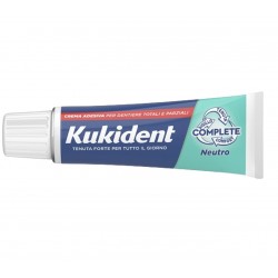 Kukident Ultimate Neutro Crema Adesiva Per Dentiera Confezione 40 G