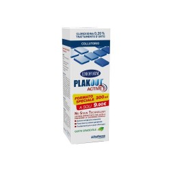 Emoform Plakout Clorexidina 0.20% trattamento d'urto collutorio 300 ml