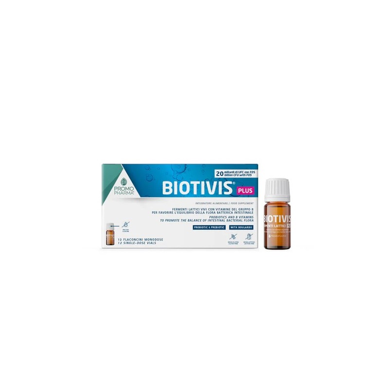 Biotivis Plus 20 Miliardi 12 Flaconcini