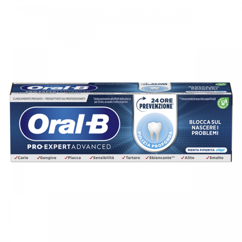 Oral-B Dentifricio Pro Expert Advanced Pulizia Profonda 75 ml