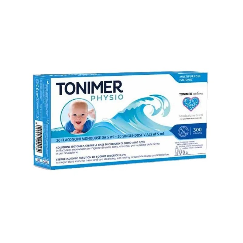 Tonimer Physio Soluzione Isotonica 20 Flaconcini Monodose